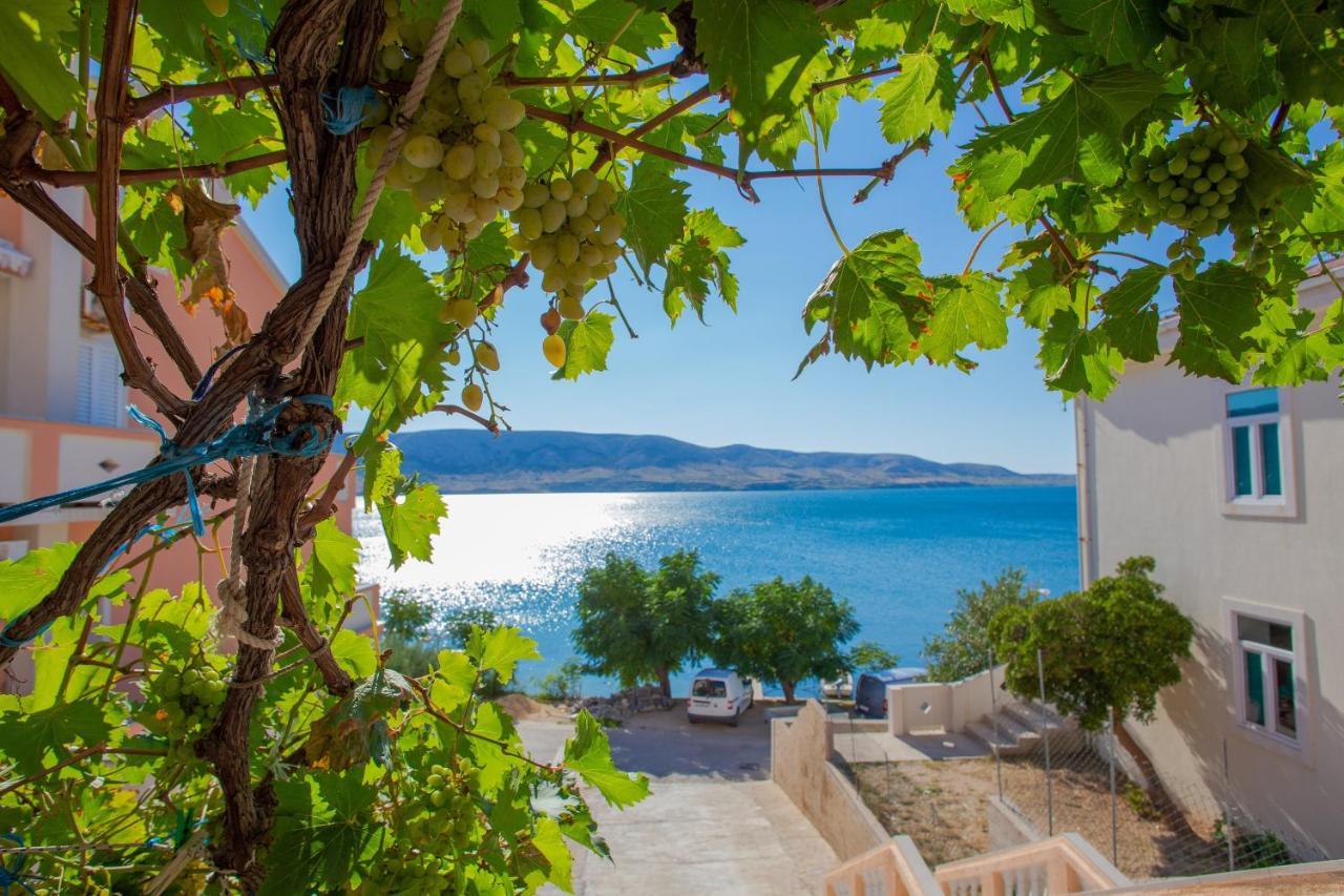 Apartments By The Sea Metajna, Pag - 6522 Zubovići Kültér fotó